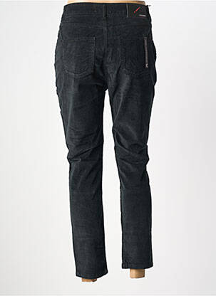 Pantalon slim talie înaltă talie înaltă negru CAFE NOIR femeie
