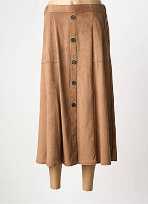 Fustă lungă maro ESCORPION femeie