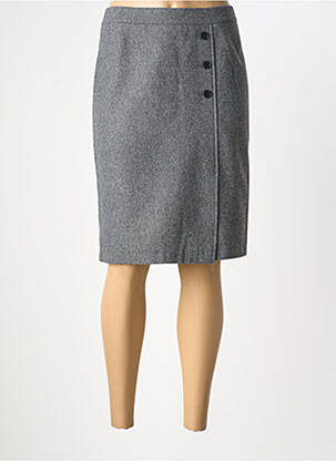 Fustă midi talie cu cleme gri GERRY WEBER femeie