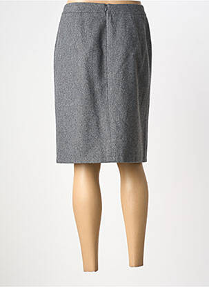 Fustă midi talie cu cleme gri GERRY WEBER femeie