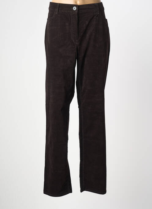 Pantalon drept elasticitate mărime normală maro ATELIER GARDEUR femme