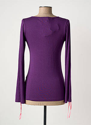 Tricou mâneci lungi mâneci lungi violet MAMATAYOE femeie