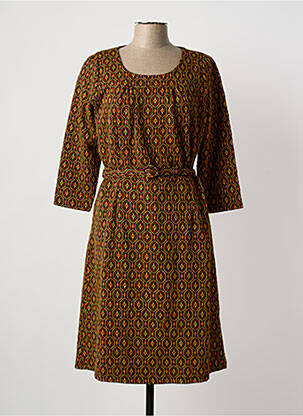 Rochie midi maro KING LOUIE femeie