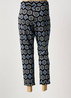 Pantalon 7/8 talie cu cleme mărime normală albastru KING LOUIE femeie