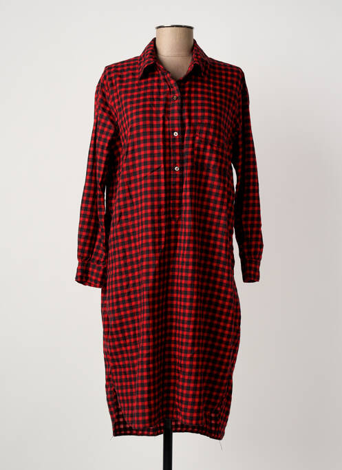 Rochie midi roșu BELLEROSE femeie