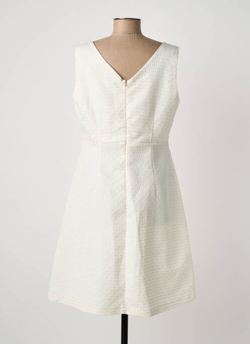 Rochie midi bej MADEMOISELLE YEYE femeie