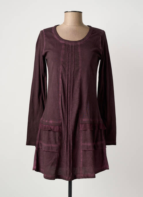 Rochie scurtă violet MALOKA femeie