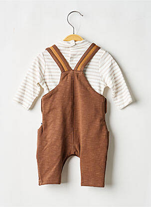 Set pantaloni croială dreaptă maro SUCRE D'ORGE băiat