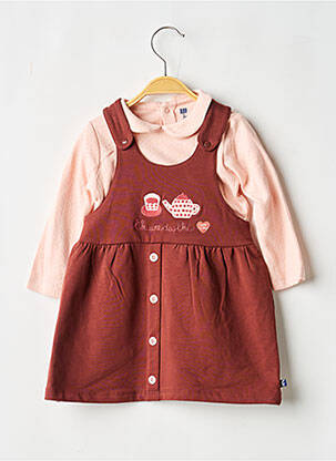 Set rochie roz SUCRE D'ORGE fată