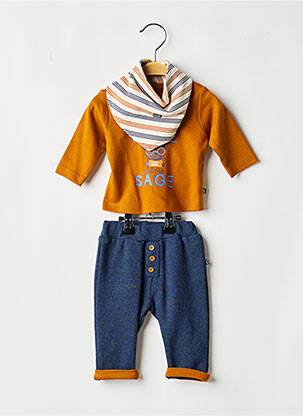 Set pantaloni portocaliu SUCRE D'ORGE băiat