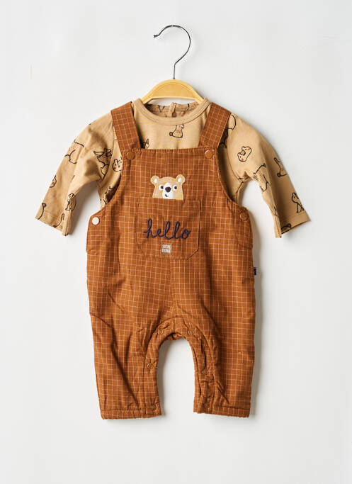 Set pantaloni maro SUCRE D'ORGE băiat