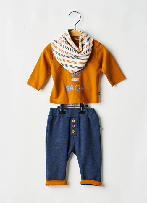 Set pantaloni portocaliu SUCRE D'ORGE băiat