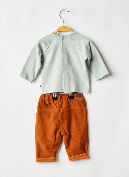 Set pantaloni verde SUCRE D'ORGE băiat