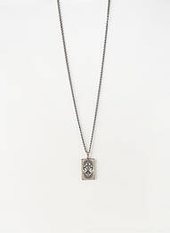 Colier materiale metalice argintiu KONPLOTT femme