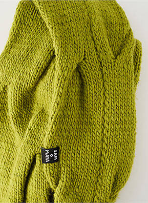 Eșarfă elasticitate verde SAMOMAYA femeie