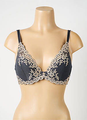Sutien broderie top sutien modelat gri WACOAL femeie