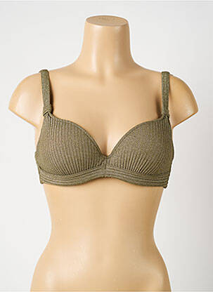 Sutien de costum de baie top sutien modelat top sutien modelat auriu MARIE JO femeie