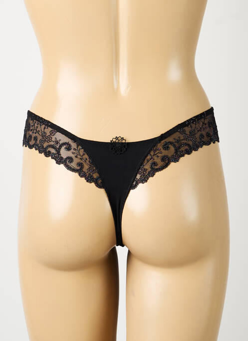 Tanga negru SIMONE PERELE femeie
