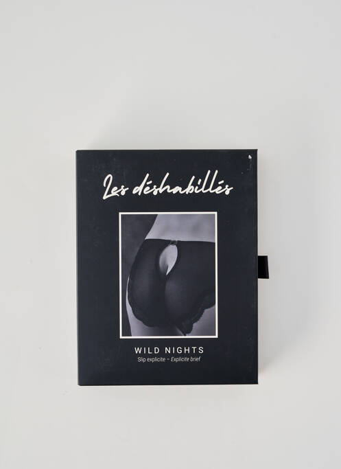 Chilot negru IMPLICITE femeie