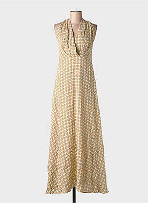 Rochie lungă bej SURKANA femeie