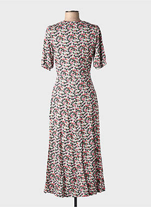 Rochie lungă mâneci scurte mâneci scurte verde WHITE STUFF femeie