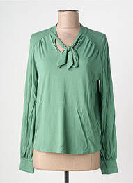 Tricou mâneci lungi mâneci lungi verde BLUTSGESCHWISTER femeie