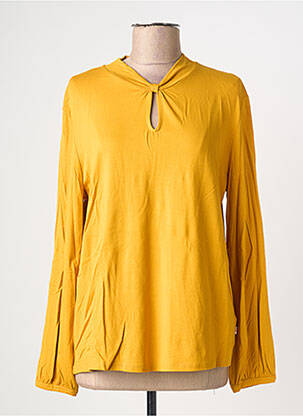 Tricou mâneci lungi mâneci lungi galben BLUTSGESCHWISTER femeie