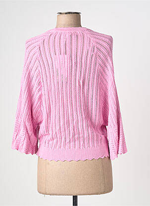 Cardigan petrecut elasticitate roz BLUTSGESCHWISTER femeie