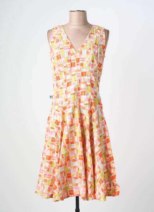 Rochie midi portocaliu KALI YOG femeie