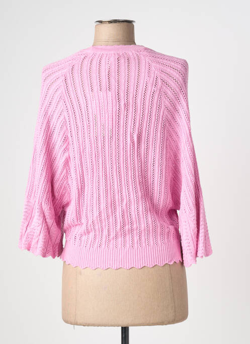 Cardigan petrecut roz BLUTSGESCHWISTER femeie