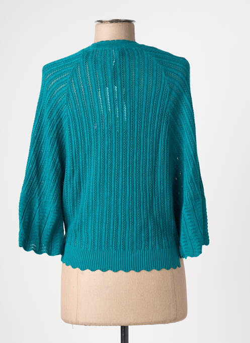 Cardigan petrecut verde BLUTSGESCHWISTER femeie
