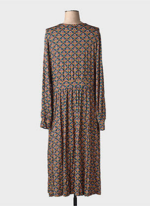Rochie lungă mâneci lungi mâneci lungi verde KING LOUIE femeie