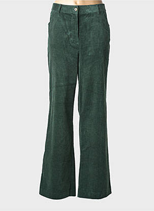 Pantalon evazat verde KING LOUIE femeie