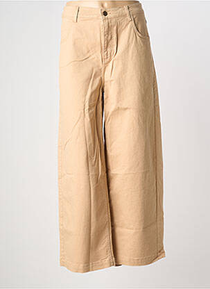 Blugi cu croială largă bej BLUTSGESCHWISTER femeie