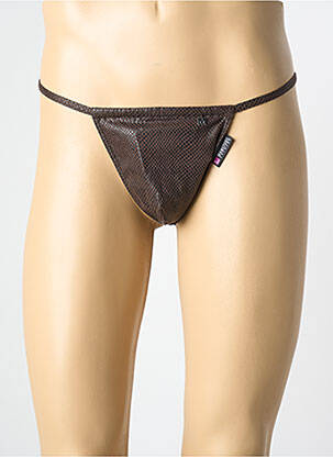 Șnur maro MANSTORE bărbat