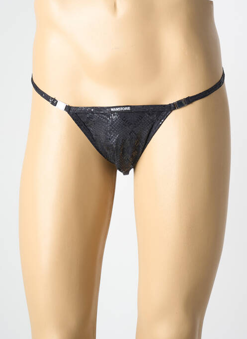 Șnur negru MANSTORE bărbat