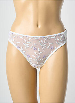Tanga elasticitate alb MARIE JO femeie