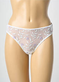 Tanga elasticitate alb MARIE JO femme