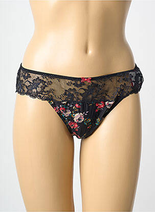 Tanga elasticitate negru MARIE JO femeie