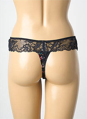 Tanga elasticitate negru MARIE JO femeie