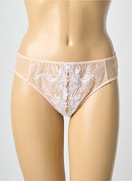 Tanga elasticitate roz MILLESIA femme