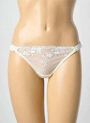 Tanga elasticitate alb MILLESIA femeie