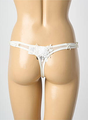 Tanga elasticitate alb MILLESIA femeie