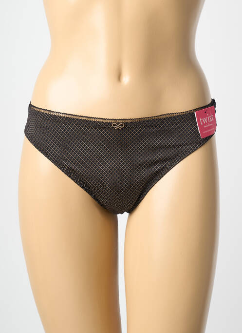 Tanga negru PRIMA DONNA femeie
