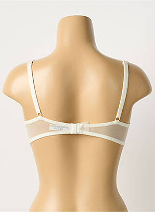 Sutien broderie top sutien modelat bej MILLESIA femeie