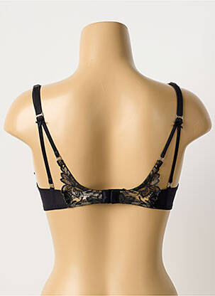 Sutien broderie top sutien modelat negru MILLESIA femeie