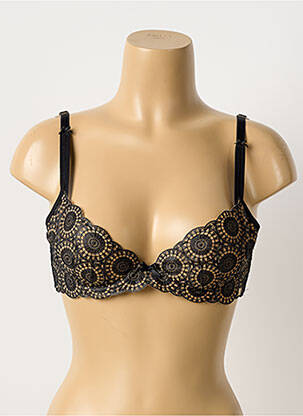 Sutien top sutien push-up top sutien push-up negru MILLESIA femeie