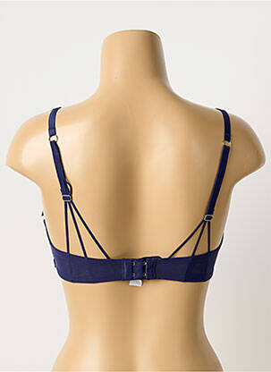 Sutien broderie sutien cupe întregi cu decolteu înalt violet MILLESIA femeie