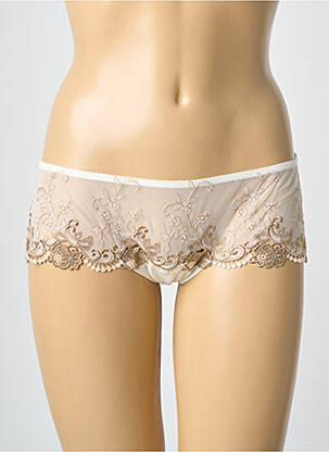Shorty broderie alb MILLESIA femeie