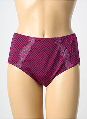 Chilot efect material satinat violet ROSA FAIA femeie